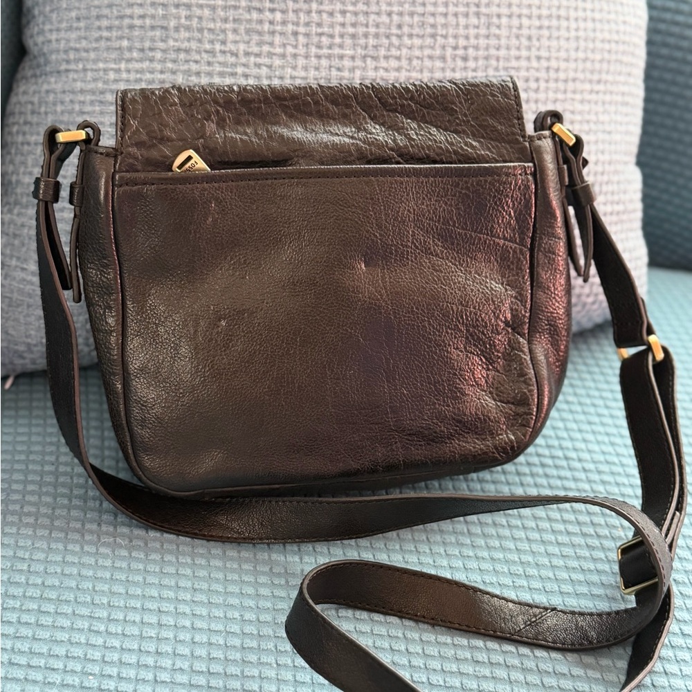 Fossil black Leather Crossbody Bag - Picture 9 of 11